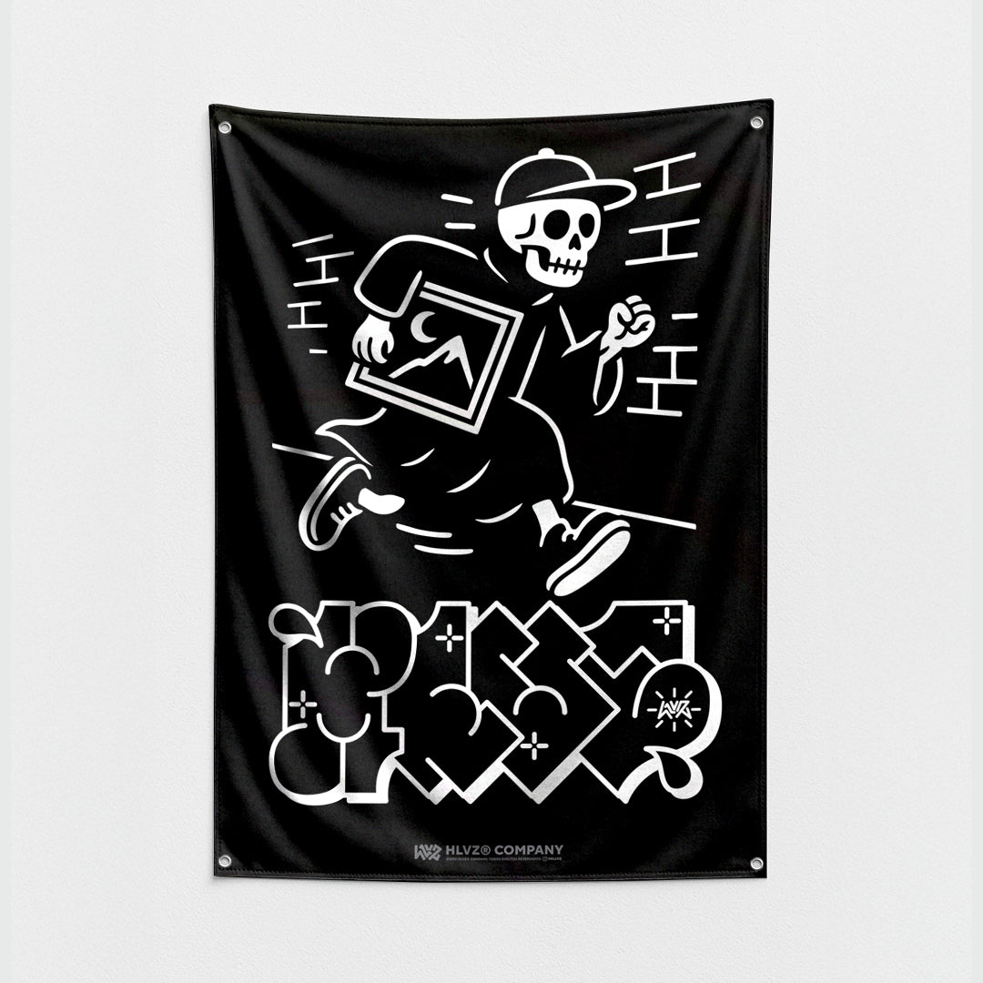 Bandeira HLVZ® "LADRÃO DE ARTE 1"