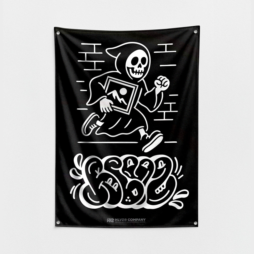 Bandeira HLVZ® "LADRÃO DE ARTE 2"