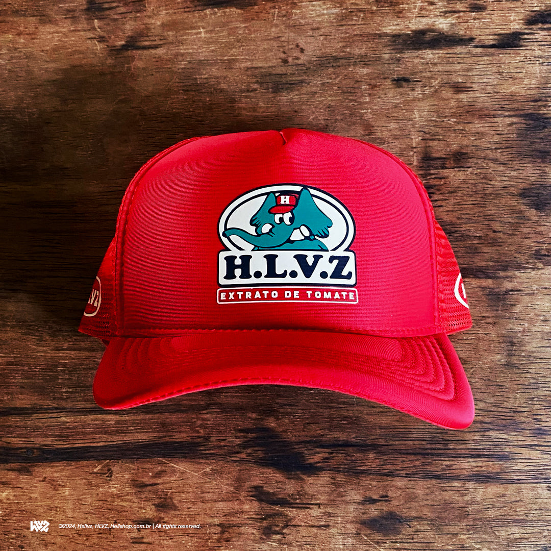 Boné Trucker "EXTRATO DE TOMATE"