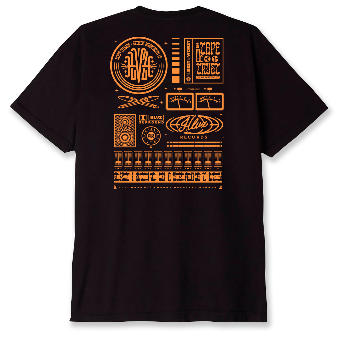 Camiseta "HLVZ Records"
