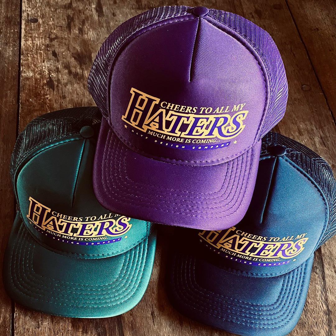 Boné Trucker "Haters"