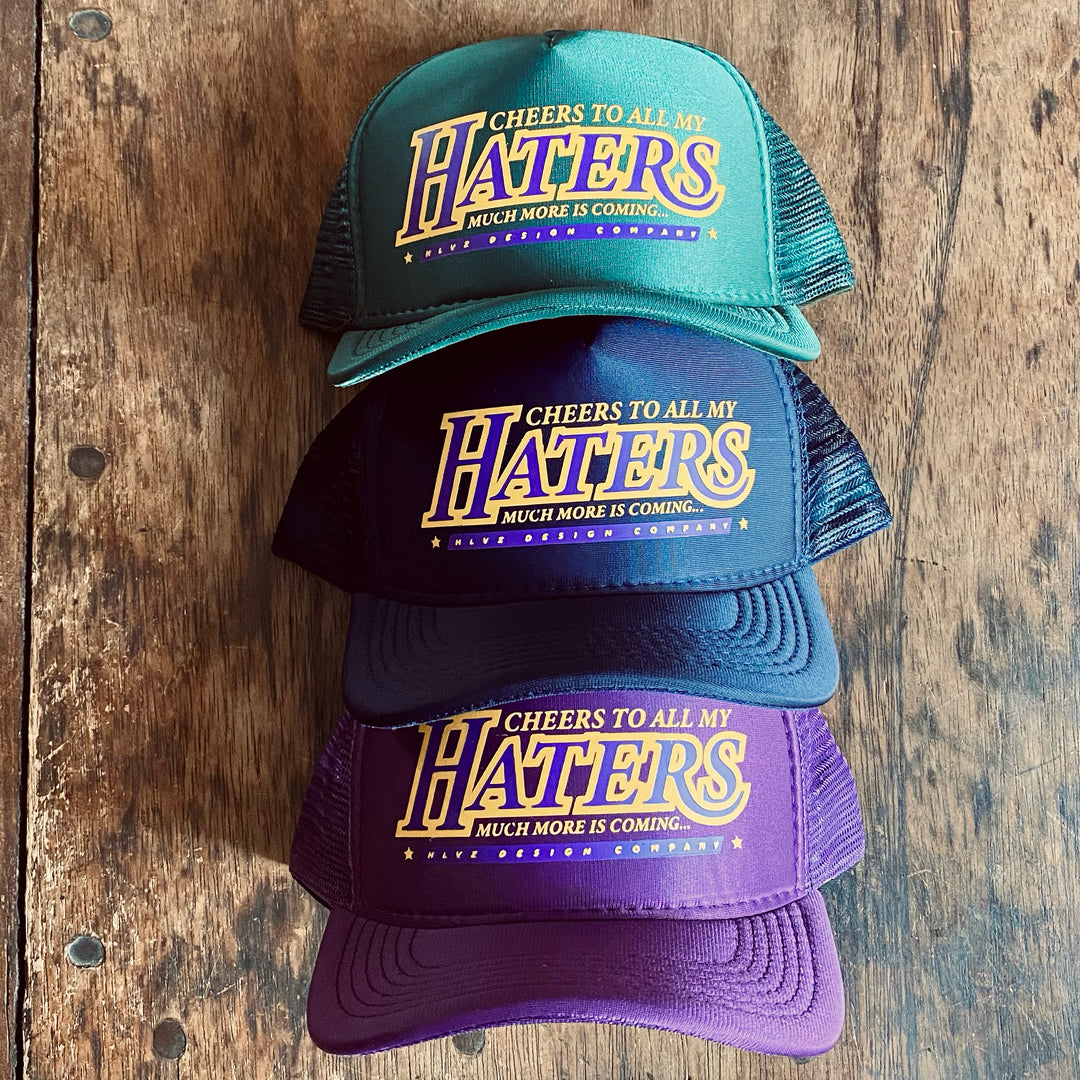 Boné Trucker "Haters"