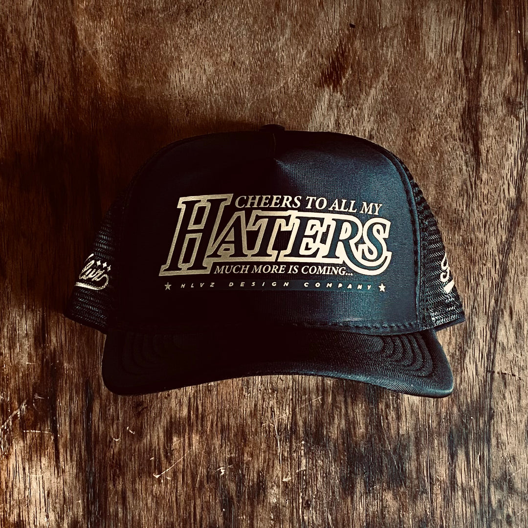 Boné Trucker "Haters BLACK GOLD"