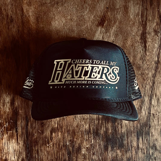 Boné Trucker "Haters BLACK GOLD"