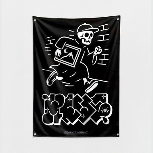 Bandeira HLVZ® "LADRÃO DE ARTE 1"