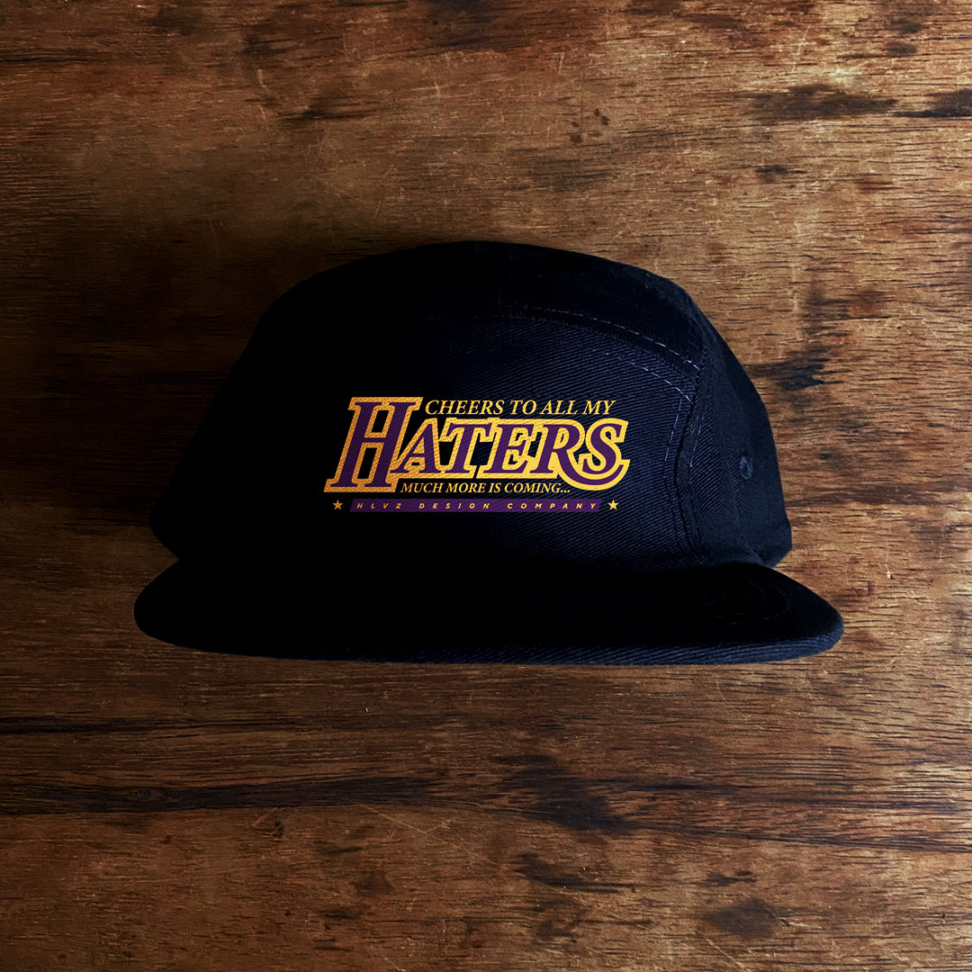 Boné FIVE PANEL "HATERS"