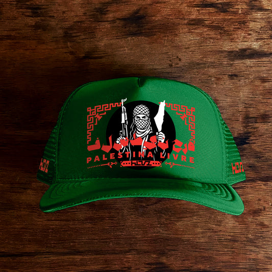 Boné Trucker "PALESTINA"